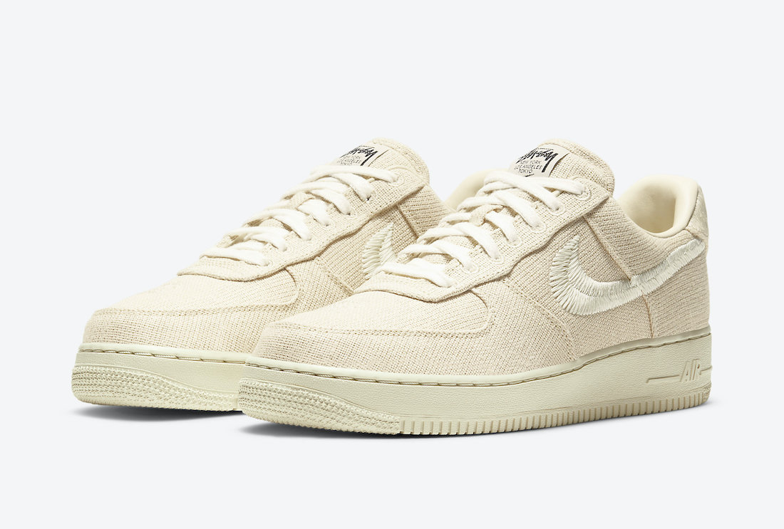 STUSSY×NIKE AIR FORCE 1 LOW FOSSILSTONE