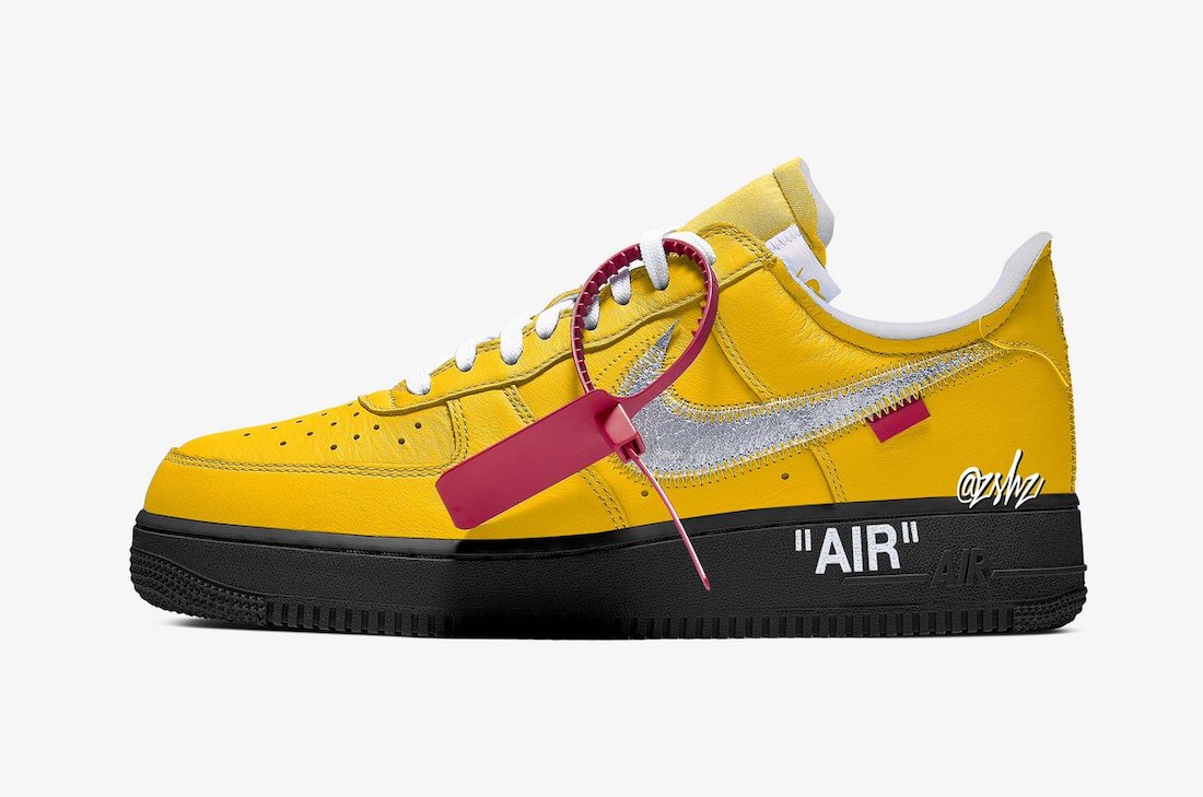 OFF-WHITE NIKE AIRFORCE1 LOW “UNIVERSITY GOLD” (DD1876-700) | SnkrPress
